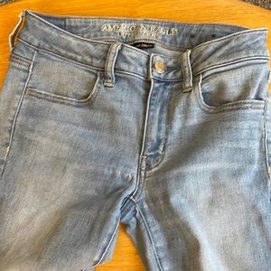 Blue Jean. American eagle jeans.